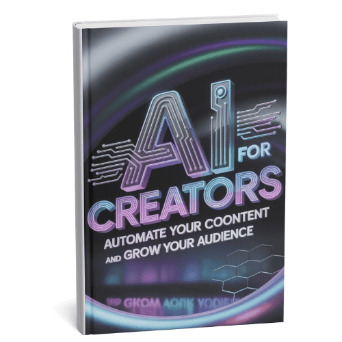 "Free AI Marketing eBooks: Cover of AI for Creators"